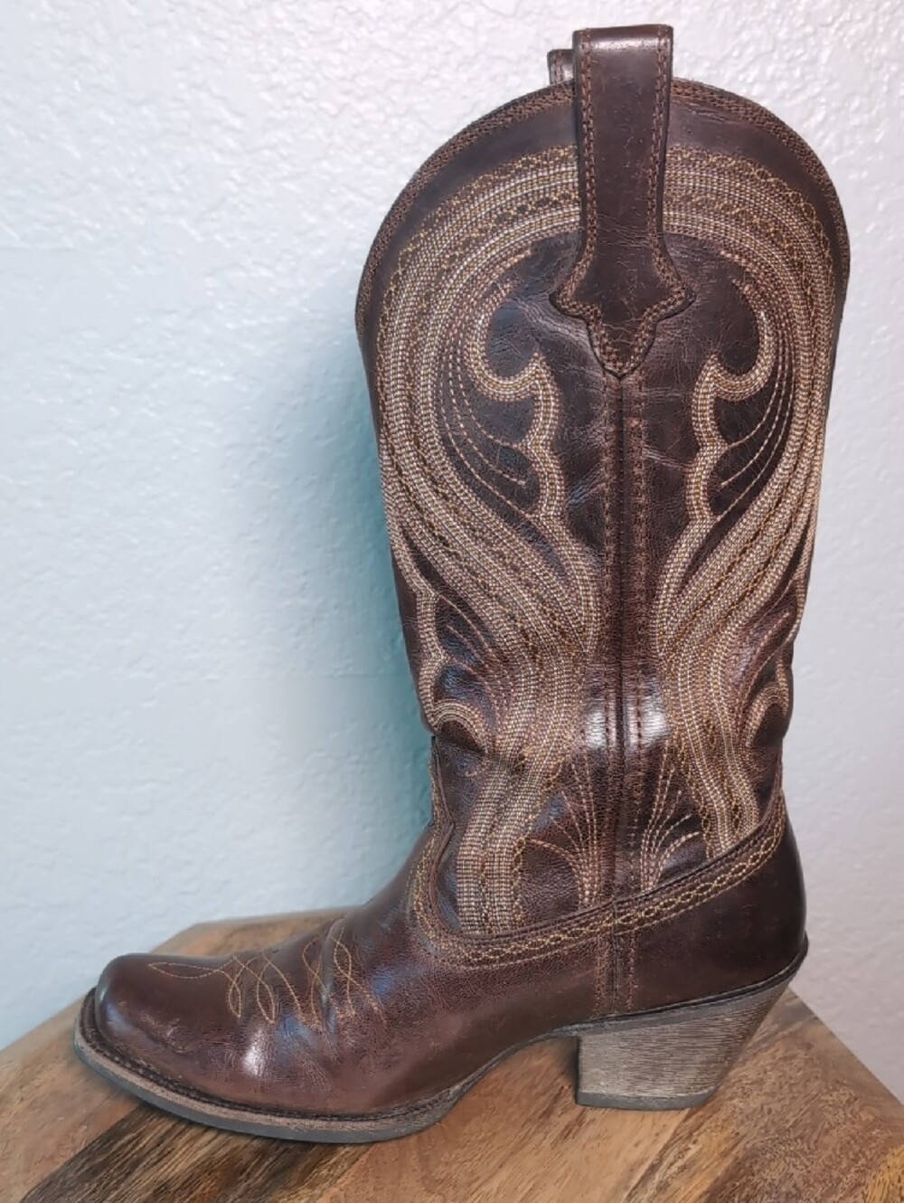 Ariat Lively Western Cowgirl Boots in Sassy Brown - Picture 2 of 14